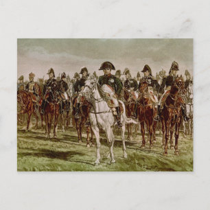 Cartão Postal Napoleão I e seu Funcionarios, c.1860