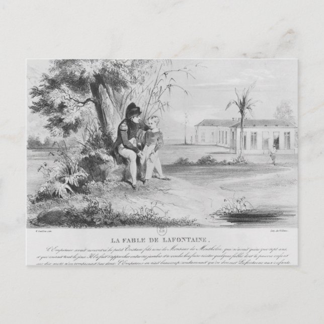 Cartão Postal Napoleão I na ilha das Ruas. (Frente)