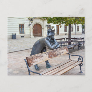 Cartão Postal Napoleão Soldier Statu em Bratislava, Eslováquia