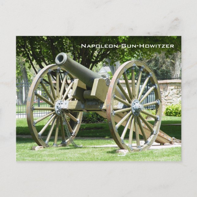 Cartão Postal Napoleon Gun-Howitzer (Frente)