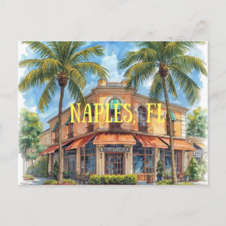 Cartão Postal Nápoles Flórida sonhando