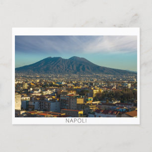 Cartão postal Nápoles Vesúvio (Napoli)