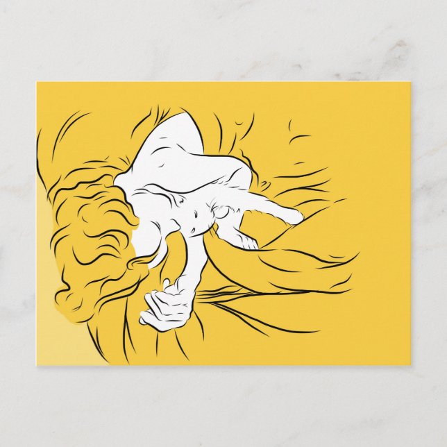 Cartão Postal Naps de Gato (Frente)