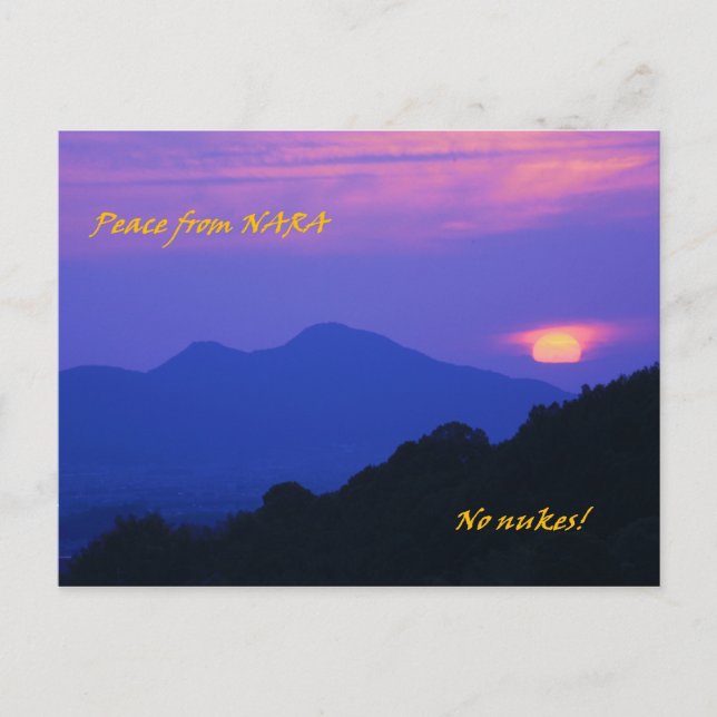 CARTÃO POSTAL NARA (Frente)