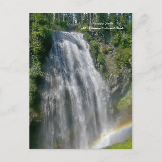 Cartão Postal Narada FallsMt. Rainier National...