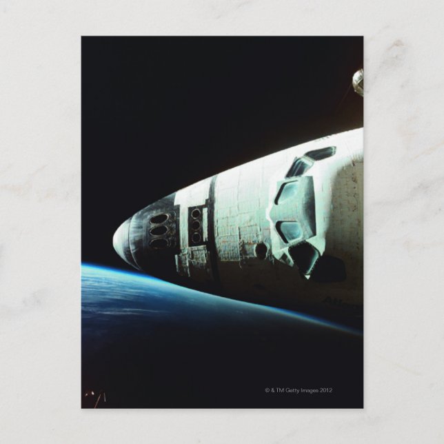 Cartão Postal Nariz de um Ônibus Espacial (Frente)