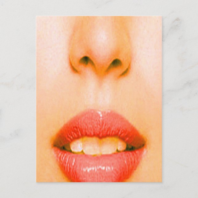 Cartão Postal Nariz e boca (Frente)