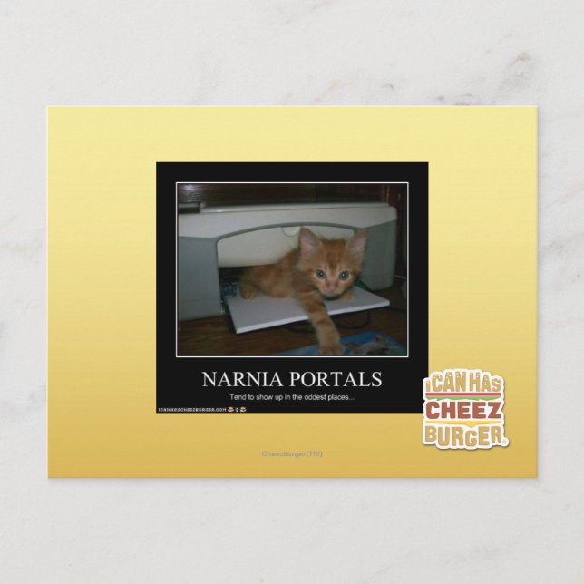 Cartão Postal Narnia Portals (Frente)