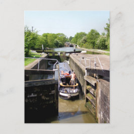CARTÃO POSTAL NARROWBOAT