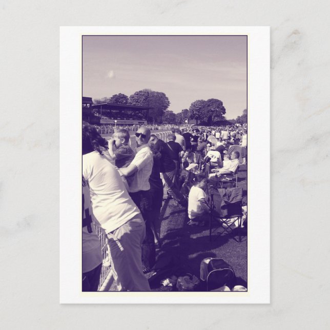 Cartão Postal Nas corridas (Frente)