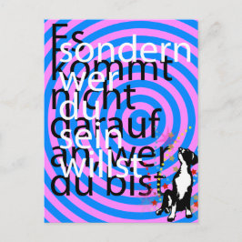 Cartão Postal Nas estrelas