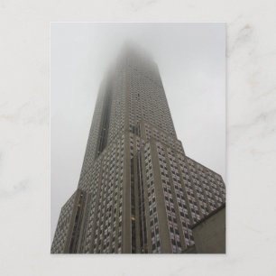 Cartão Postal Nas Nuvens - Empire State Building - Nova Iorque