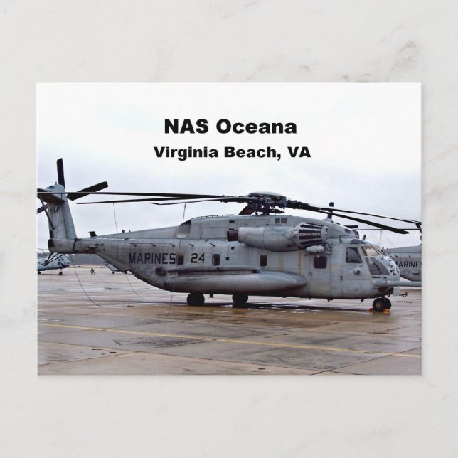 Cartão Postal NAS Oceana, Virginia Beach, Virginia (Frente)
