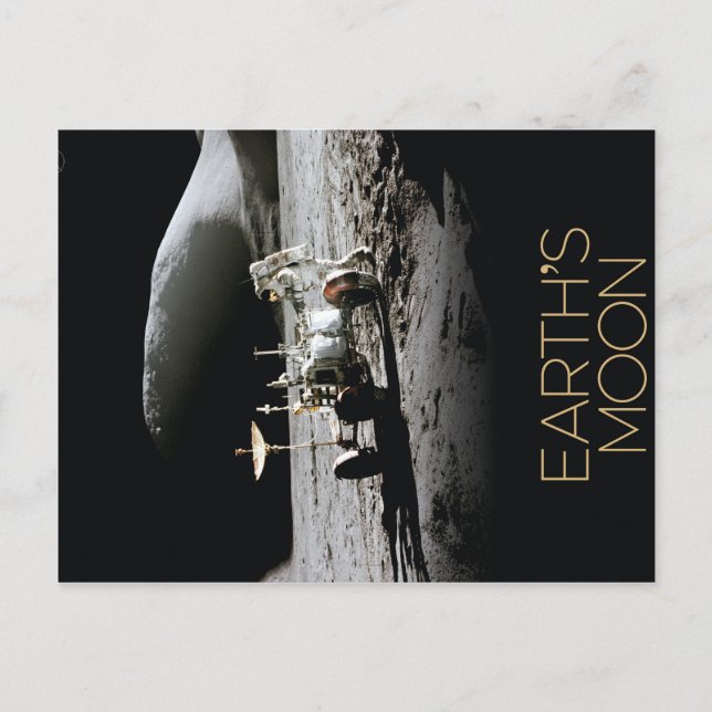Cartão Postal NASA Moon Poster 3 (Frente)