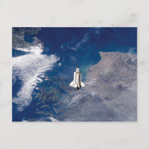 Cartão Postal NASA Ônibus Espacial Endeavour STS-113 Órbita Terr
