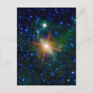 Cartão Postal NASA PIA13942 Galáxia infravermelha Circinus