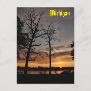 Cartão Postal nascer do sol, Michigan