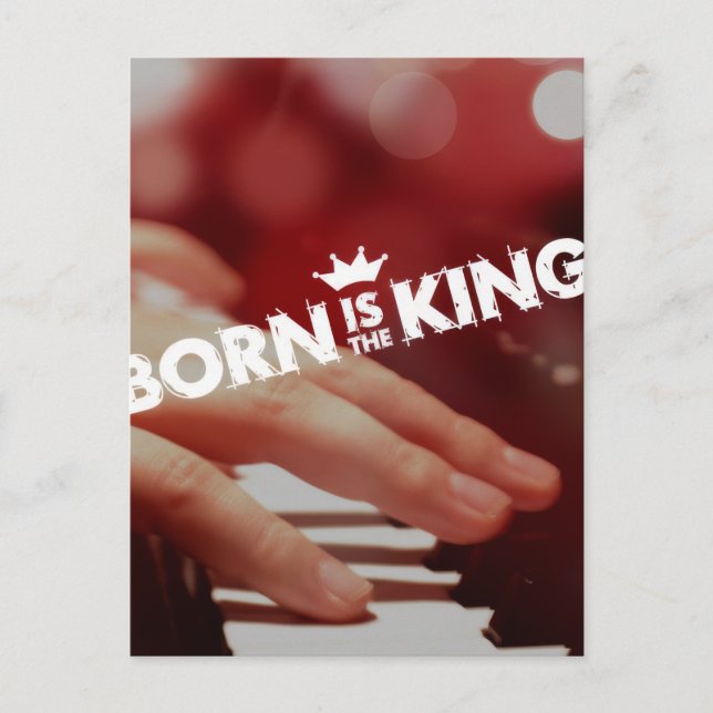 Cartão Postal Nascer é o rei (Frente)