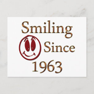 Cartão Postal Nascer em 1963