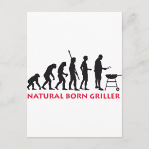 Cartão Postal Nascer natural Griller 2c