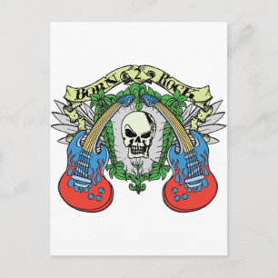 Cartão Postal Nascer para Rock