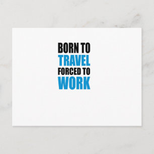Cartão Postal Nascer para viagem