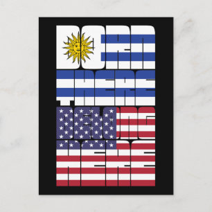 Cartão Postal Nascido no Uruguai, Pertence Americano