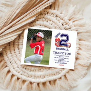 Cartão Postal Nascido para o Beisebol   Tema Esportivo para o 2º