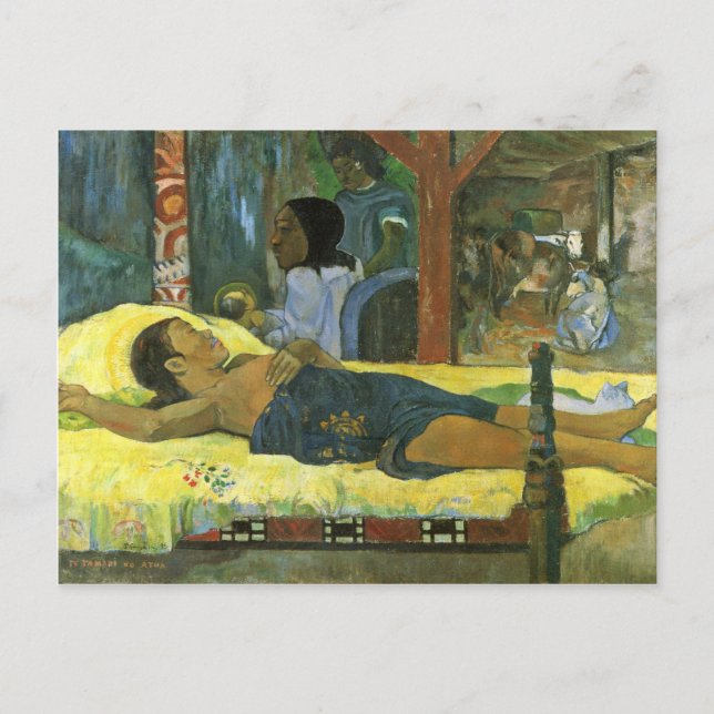 Cartão Postal Nascimento Do Cristo O Filho De Deus (Te Tamari No (Frente)