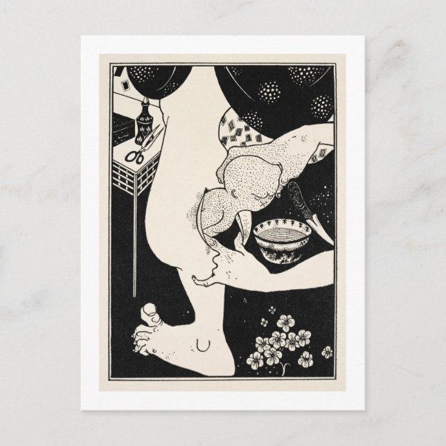 Cartão Postal Nascimento do Fvitelo da Perna, ilustração de (Frente)