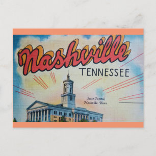 Cartão Postal Nashville Capitol