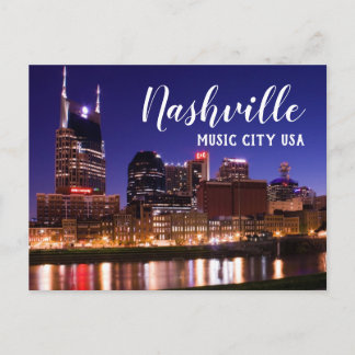 Cartão Postal Nashville --- Cidade EUA da música