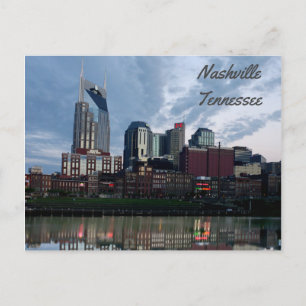 Cartão Postal Nashville Skyline
