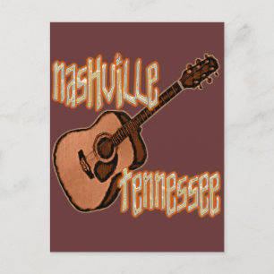 CARTÃO POSTAL NASHVILLE TENNESSEE