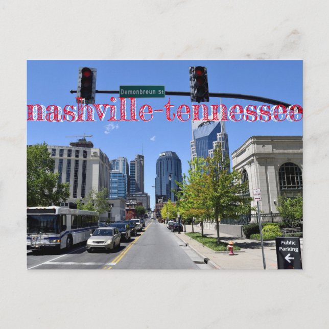 Cartão Postal nashville-tennessee (Frente)