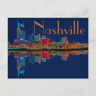 Cartão Postal Nashville, Tennessee, EUA
