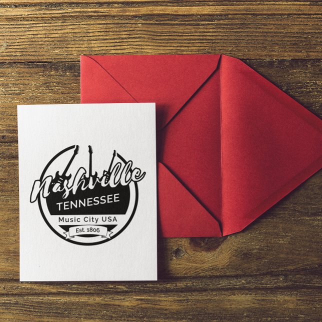Cartão Postal Nashville Tennessee Music City (nashville tennessee postcard)