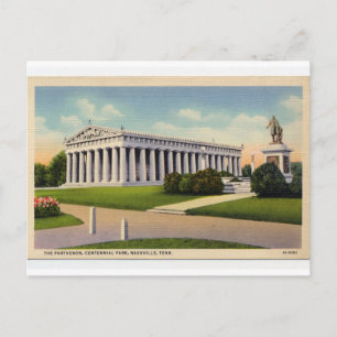 Cartão Postal Nashville Tennessee Parthenon