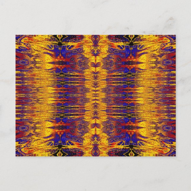 Cartão Postal NASMA Dourado E AZUL 3 (Frente)