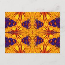 Cartão Postal NASMA Dourado E AZUL 7