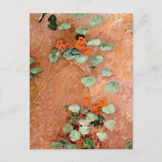 Cartão Postal Nasturces de Caillebotte (Frente)