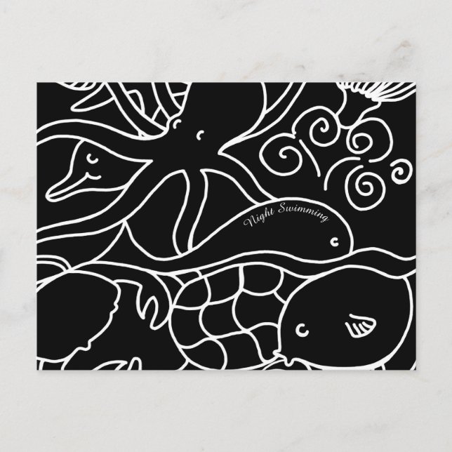 Cartão Postal Natação (Frente)