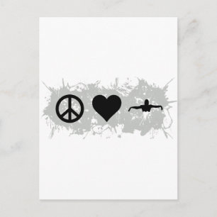 Cartão Postal Natação