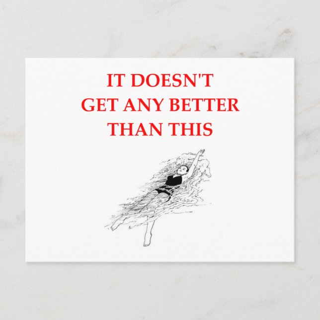 CARTÃO POSTAL NATAÇÃO (Frente)