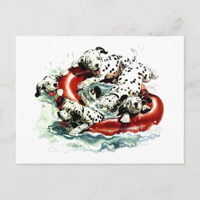 Cartão Postal natação (Frente)