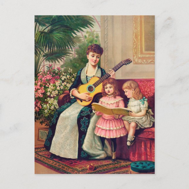 Cartão Postal Natais vintages (Frente)