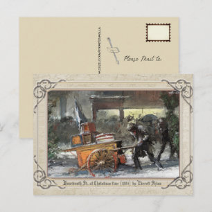 Cartão Postal Natais vintages da Décima Quarta Rua no Natal