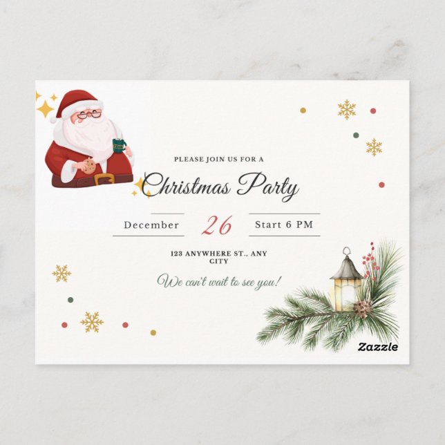 Cartão Postal Natal (Verso)