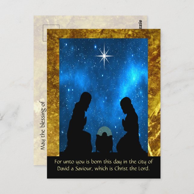 Cartão Postal Natal (Frente/Verso)