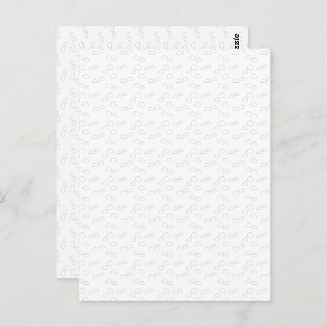 Cartão Postal Natal | Ação de Graças | Camisas e presentes da fa (Frente/Verso)